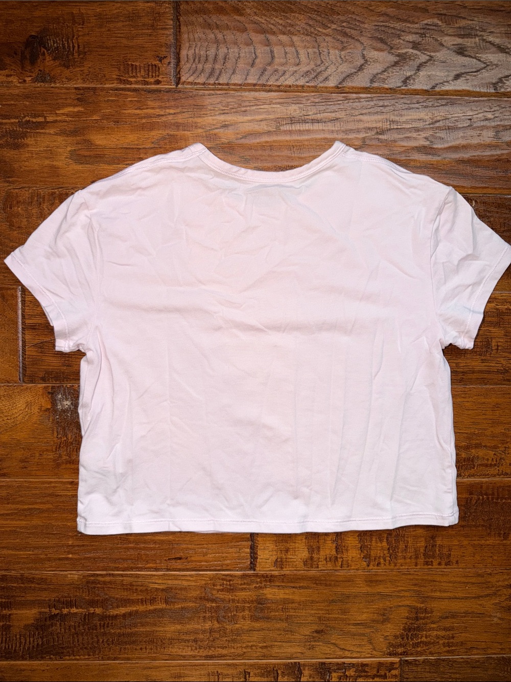 Athleta Girl Right Moves Relaxed Graphic Gymnastics Tee with Blue Print, 8-10 - Picture 4 of 4